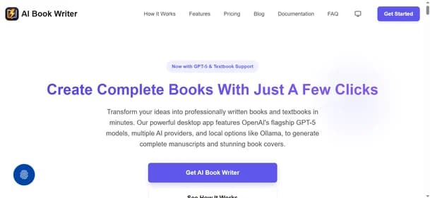 AIbookwriter De - Tool thumbnail