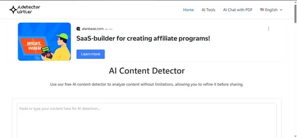 AIdetectorwriter - Tool thumbnail