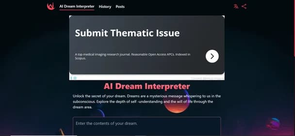 AIdreaminterpreter Net - Tool thumbnail