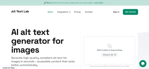 Alttextlab - Screenshot