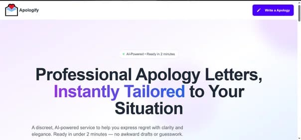 Apologify - Tool thumbnail