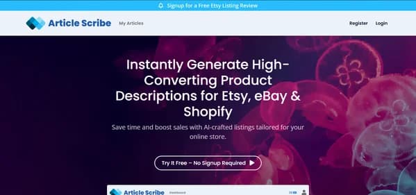 Article-Scribe - Tool thumbnail