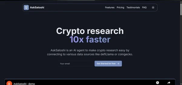 Asksatoshi AI - Tool thumbnail
