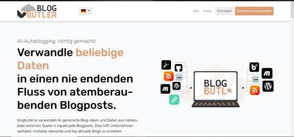 Blogbutler AI - Tool thumbnail