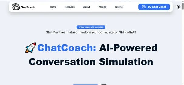 Chatcoach Io - Tool thumbnail