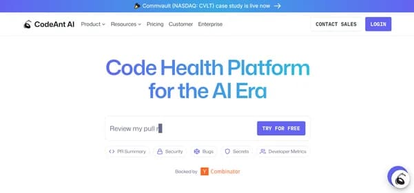 Codeant AI - Tool thumbnail