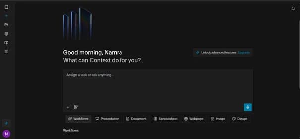 Context Inc - Screenshot