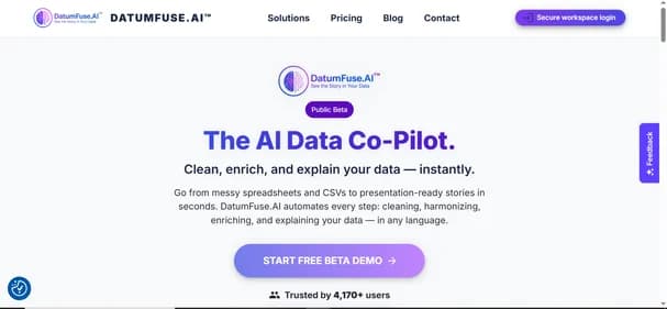 Datumfuse AI - Tool thumbnail