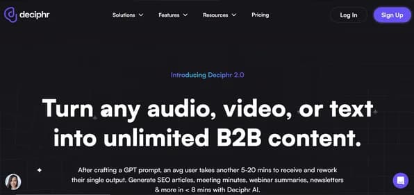 Deciphr AI - Tool thumbnail