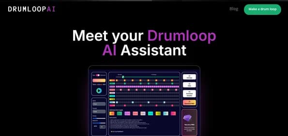 DrumLoop AI - Tool preview