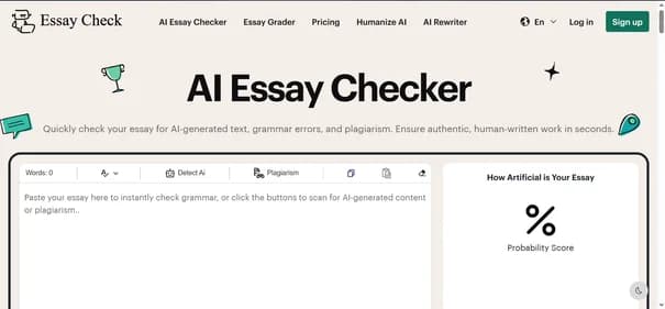 Essaycheck AI - Tool thumbnail