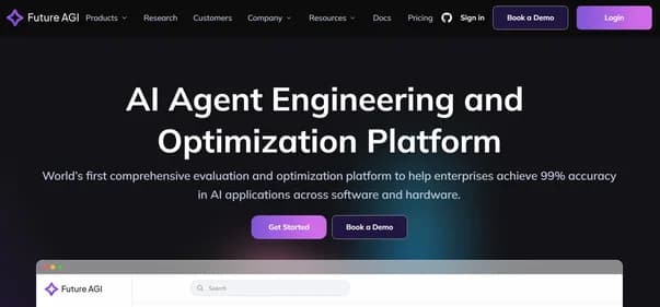 Futureagi - Screenshot