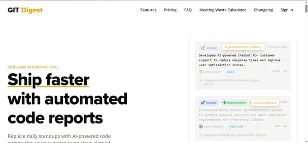 Gitdigest AI - Tool thumbnail