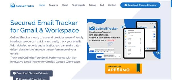 Goemailtracker - Tool thumbnail