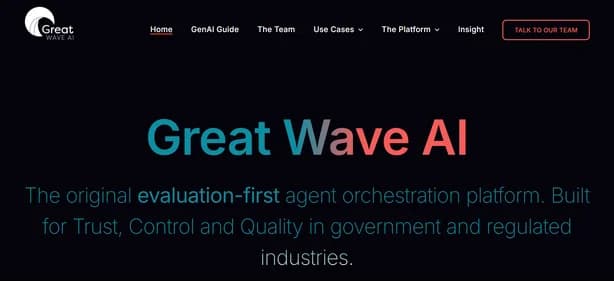 Greatwave AI - Screenshot