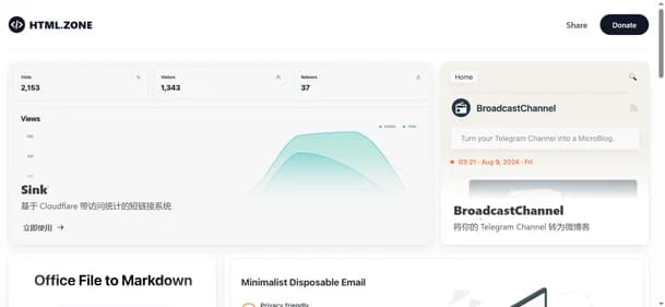 Html Zone - Tool thumbnail