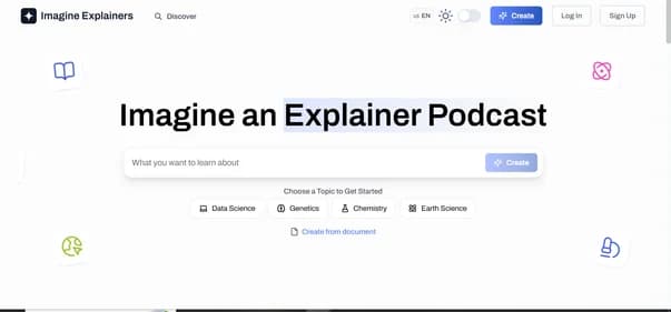 Imagineexplainers - Tool thumbnail