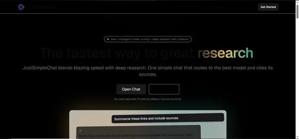 Justsimple Chat - Tool thumbnail
