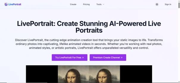 Liveportrait App - Tool thumbnail