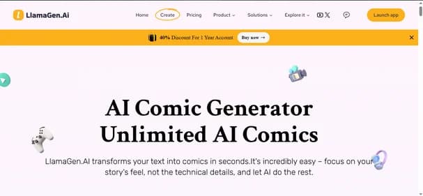Llamagen AI - Tool thumbnail