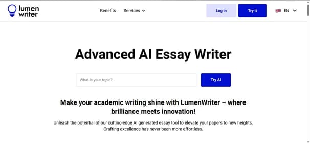 Lumenwriter AI - Tool thumbnail