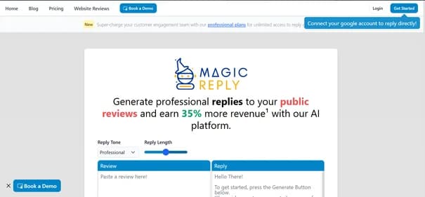 Magicreply AI - Tool thumbnail