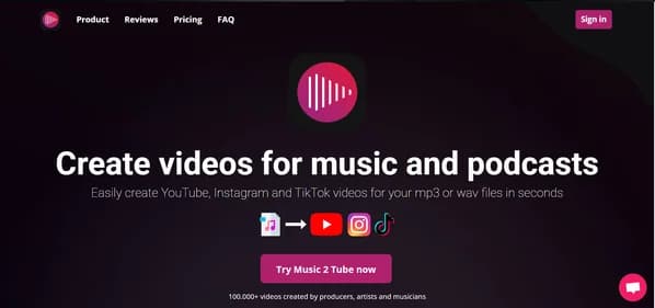 Music2Tube - Tool thumbnail