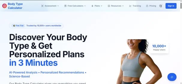 Mybodytype Net - Tool thumbnail