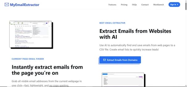 Myemailextractor - Tool thumbnail