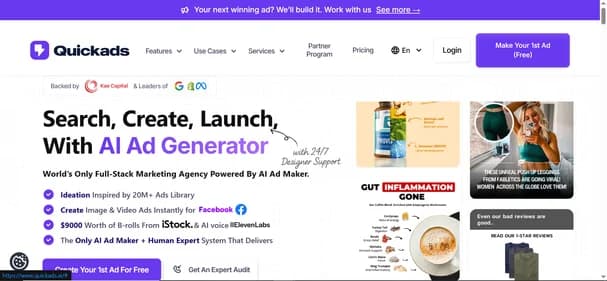 Quickads AI - Tool thumbnail