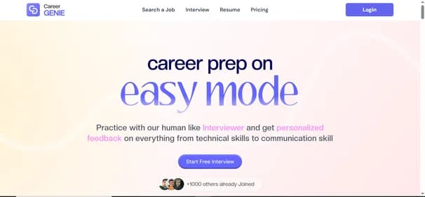 Careergenie In - Tool thumbnail