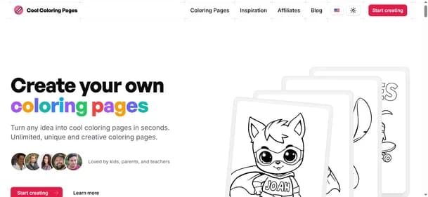 Coolcoloringpages - Tool thumbnail