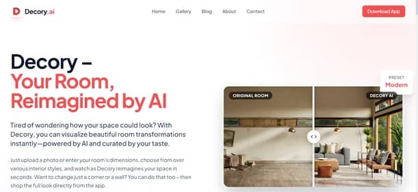 Decory AI - Tool thumbnail