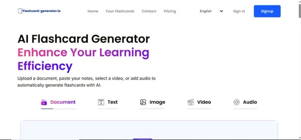 Flashcard-Generator Io - Tool thumbnail