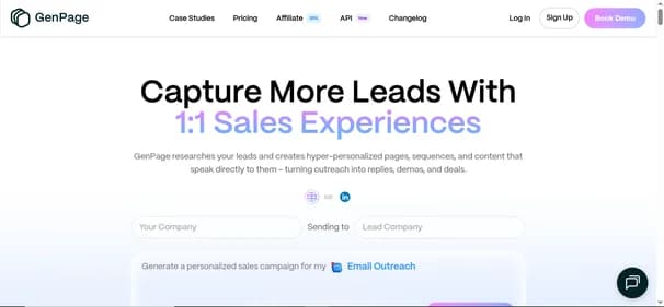 Genpage AI - Tool thumbnail