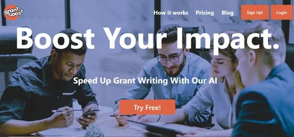 Grantboost Io - Tool thumbnail