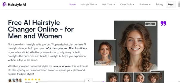 Hair-Style AI - Tool thumbnail