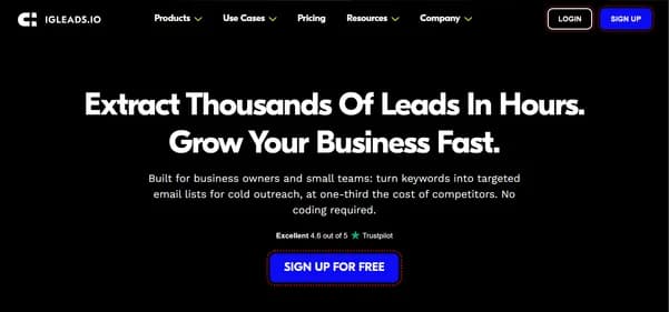 Igleads Io - Tool thumbnail