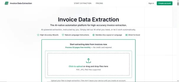 Invoicedataextraction - Tool thumbnail