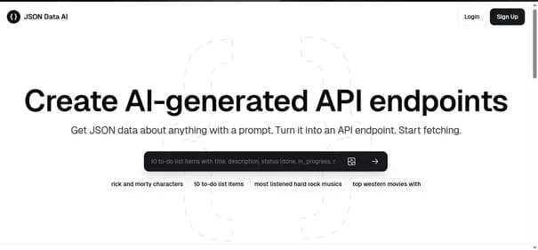 Jsondataai - Tool thumbnail