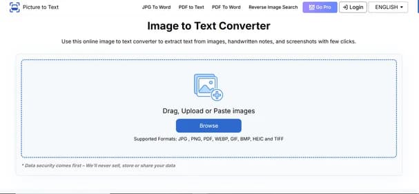 Picturetotext Info - Tool thumbnail