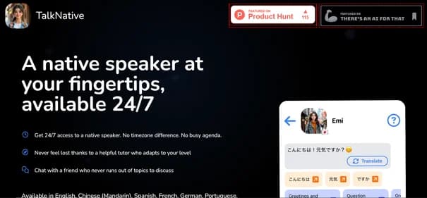 Talknative App - Tool thumbnail