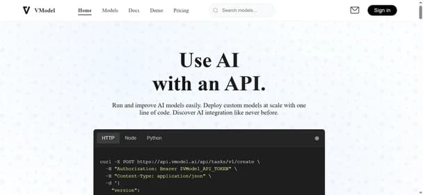 Vmodel AI - Tool thumbnail