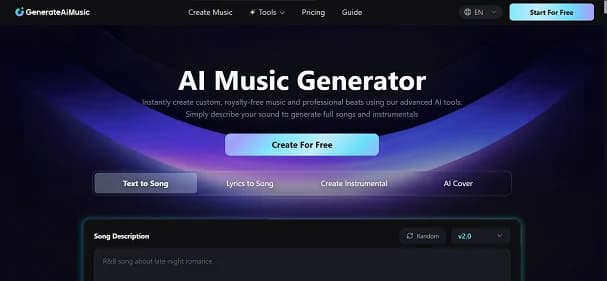 Generateaimusic thumbnail