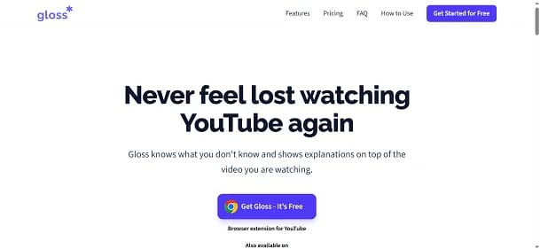 YTGloss thumbnail