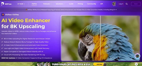 Vikpea Video Enhancer - Tool preview