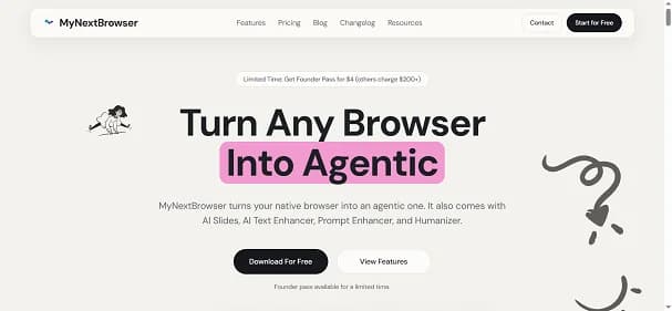 MyNextBrowser AI thumbnail
