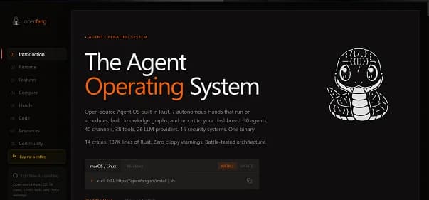 OpenFang - Tool thumbnail