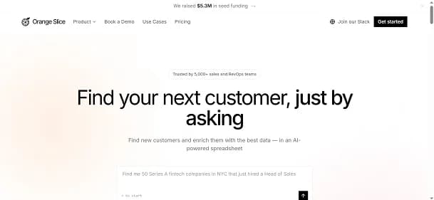 OrangeSlice AI - Tool thumbnail