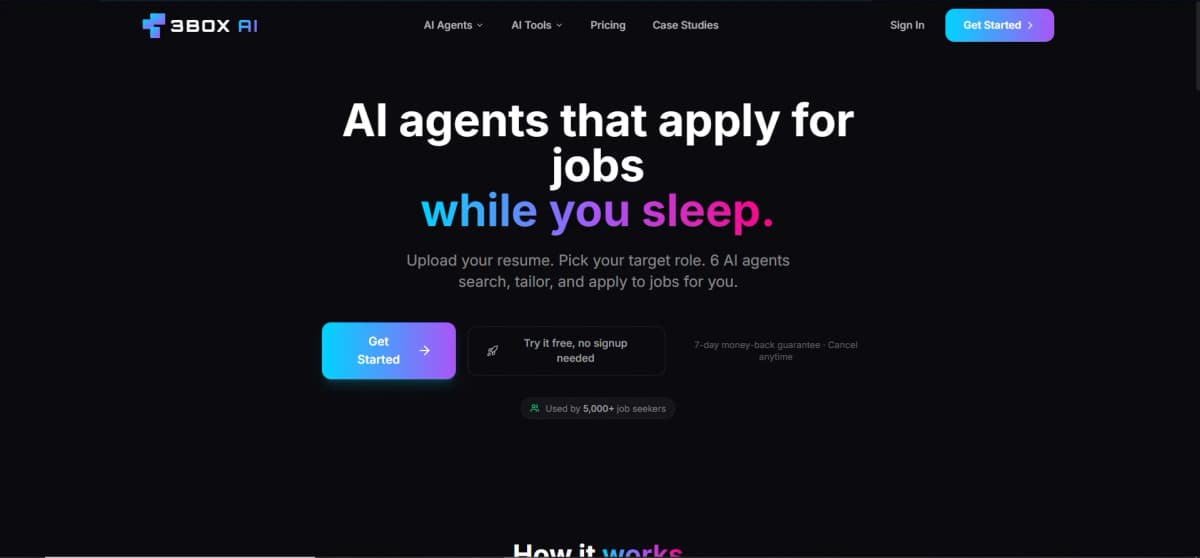 3BOX AI - Tool preview